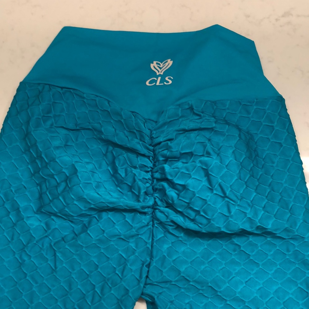 CLS, high waisted, butt scrunch leggings